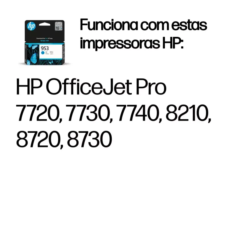 HP 953 CIAN TINTA