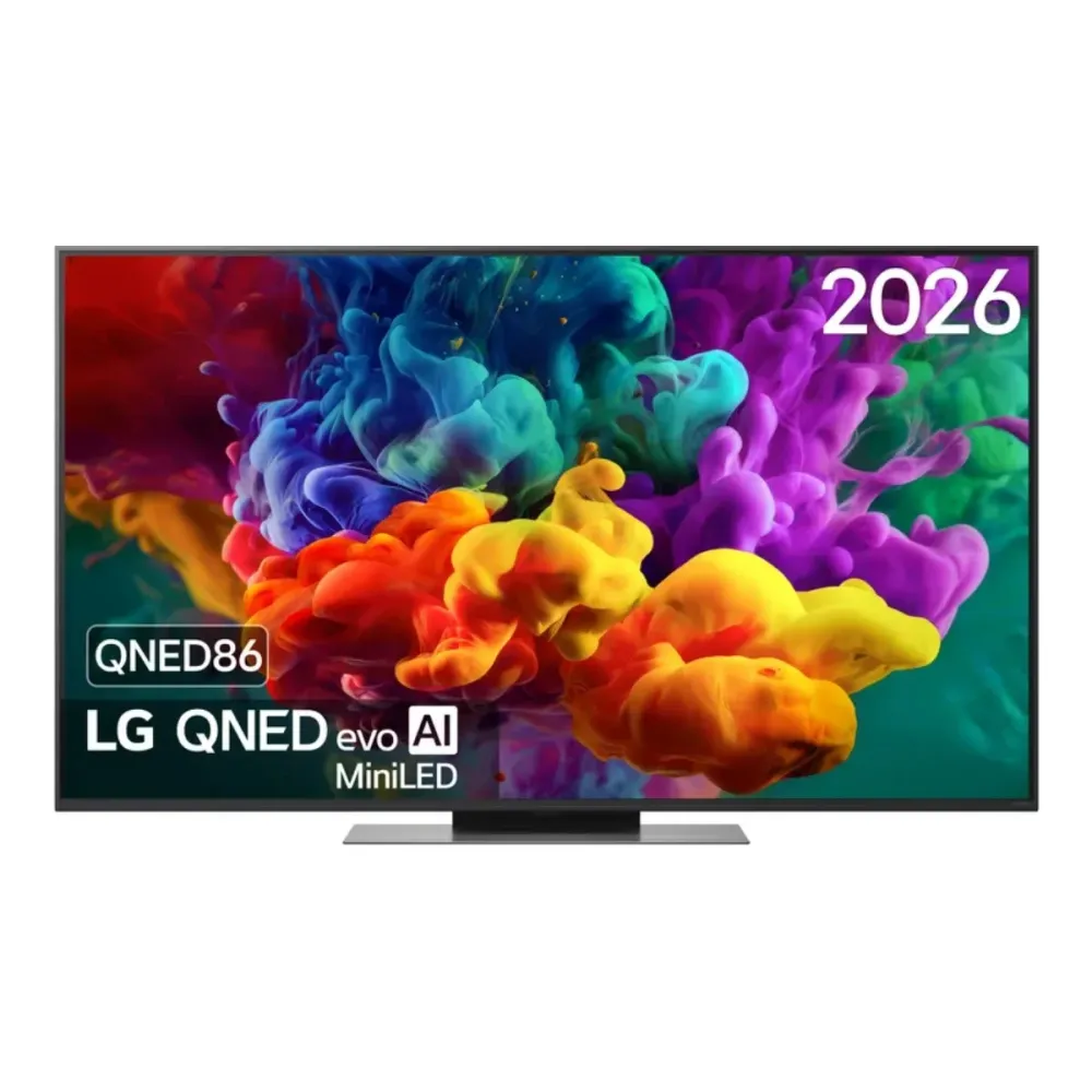 TV LG evo AI (2026) 65" QNED MiniLED UHD 4K - 65QNED86B6B.AEU