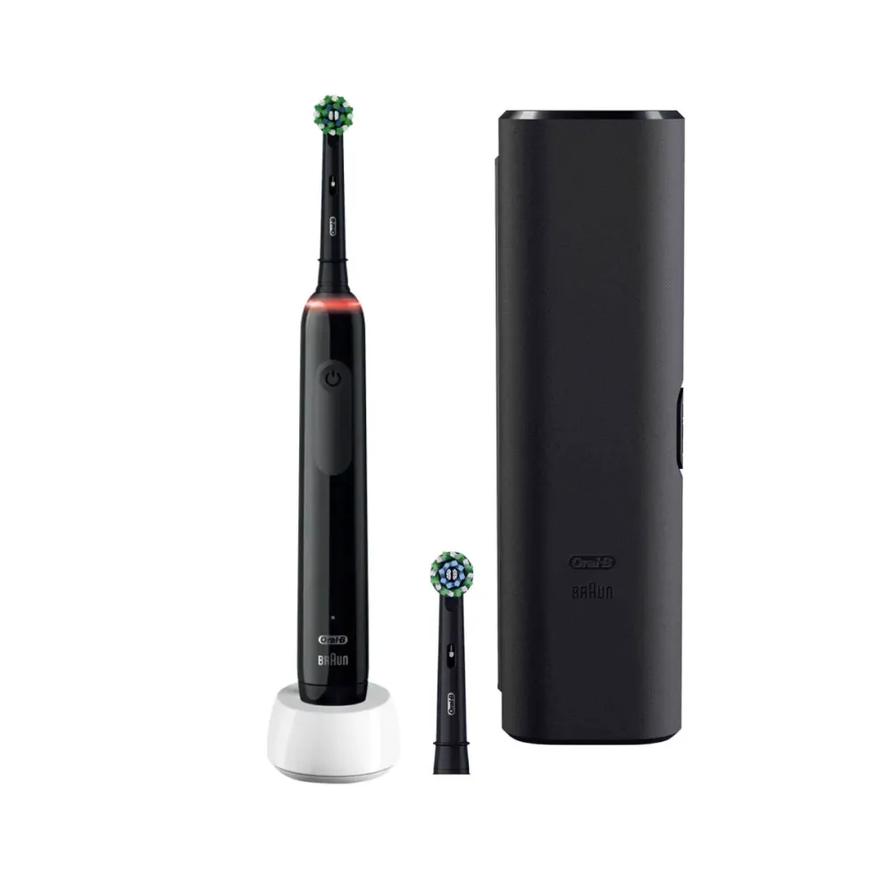 Escova de Dentes Elétrica Oral-B Pro3 3500 Preta