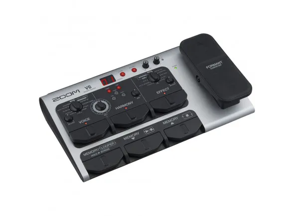 Zoom V6 SP Processador Vocal com Compressor e De-Esser