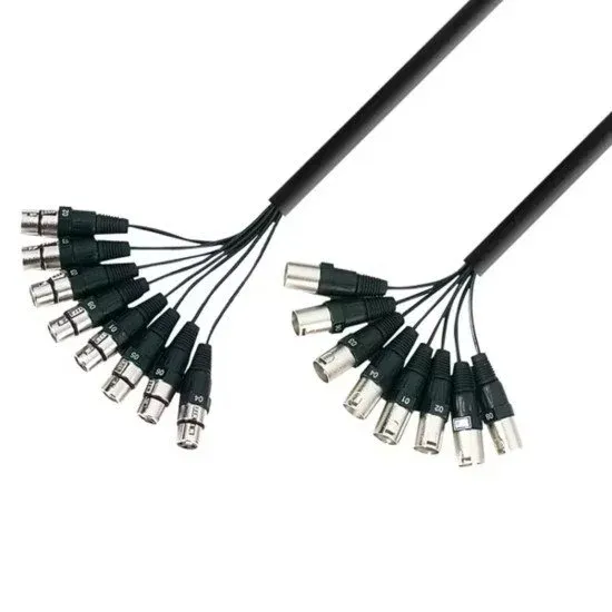 Adam Hall CABO MULTICORE 5m 3 STAR LOOM 8 MF 0500