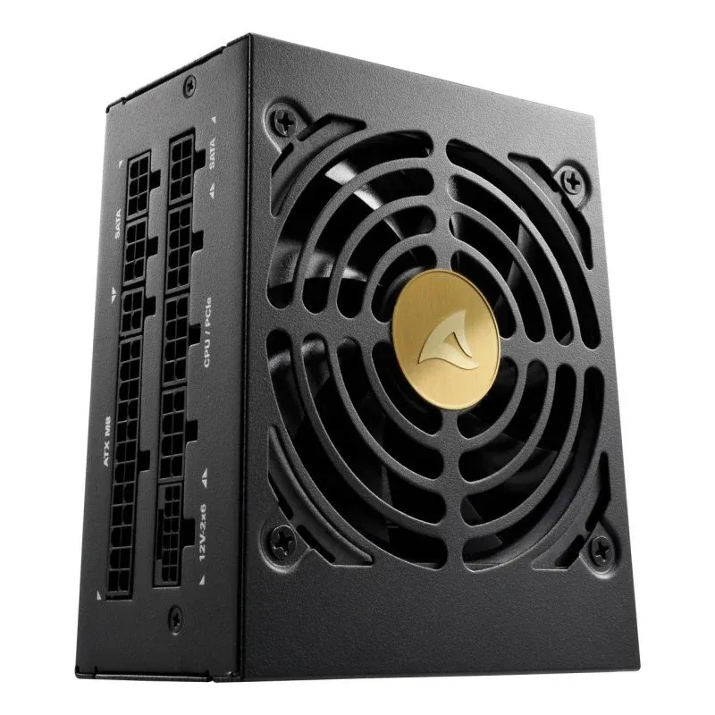 Fonte Alimentação Fonte de Alimentação Sharkoon 1000W Modelo Rebel P20 SFX Cor Preto Ventoinha 9,2 cm