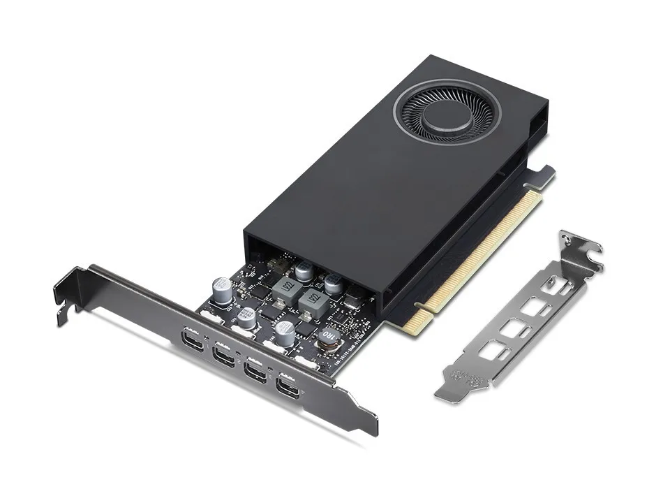 Placa gráfica Lenovo RTX A1000 8GB GDDR6 PCIe x8 Compacta Profissional