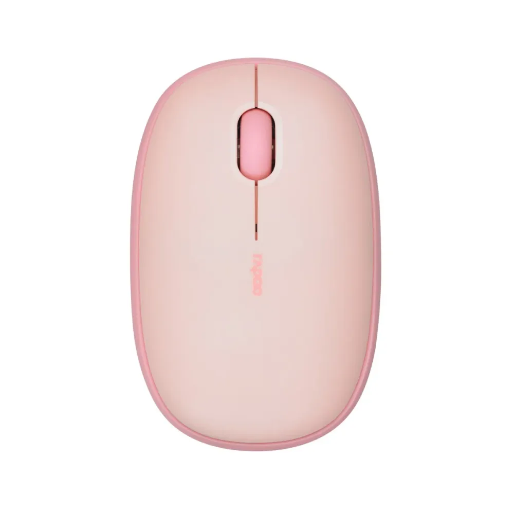 Rato Sem Fios Rapoo M660 Bluetooth Rosa