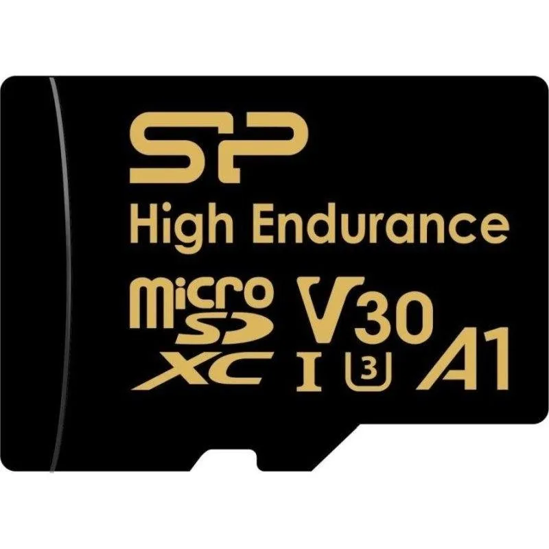 Cartão MicroSDHC Silicon Power Sp008gbsth010v10sp 256GB Classe 10 Preto