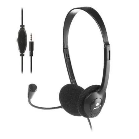 Auscultadores Headset MS103 MAX (Preto) - NGS