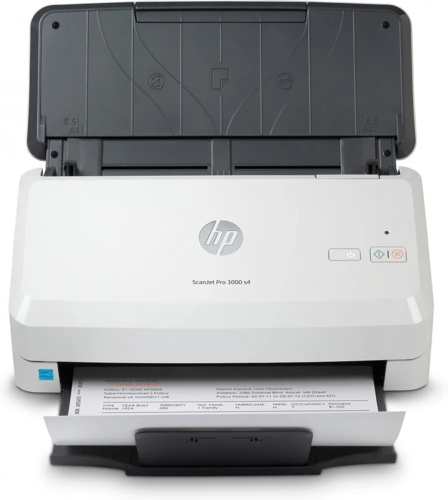 HP ScanJet Pro 3000 s4 Scanner com alimentação por folhas 600 6FW07A