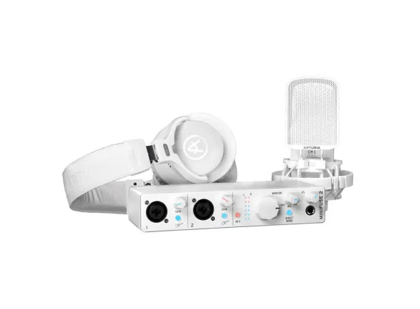 Arturia MiniFuse Recording Pack White
