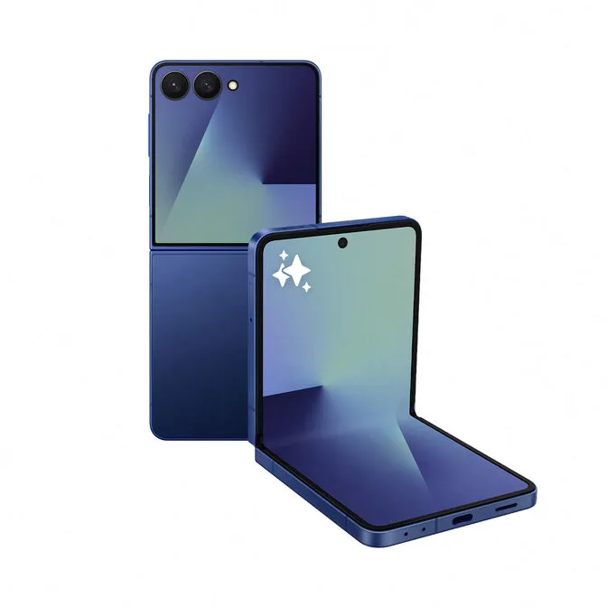 Smartphone Samsung Galaxy Z Flip 7 5G 6.9" (12 /512GB) 120Hz Azul Escuro