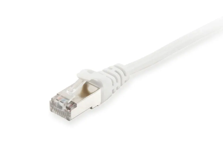 Cabo de Rede EQUIP RJ45 Cat.6A S/FTP 5,0m Branco