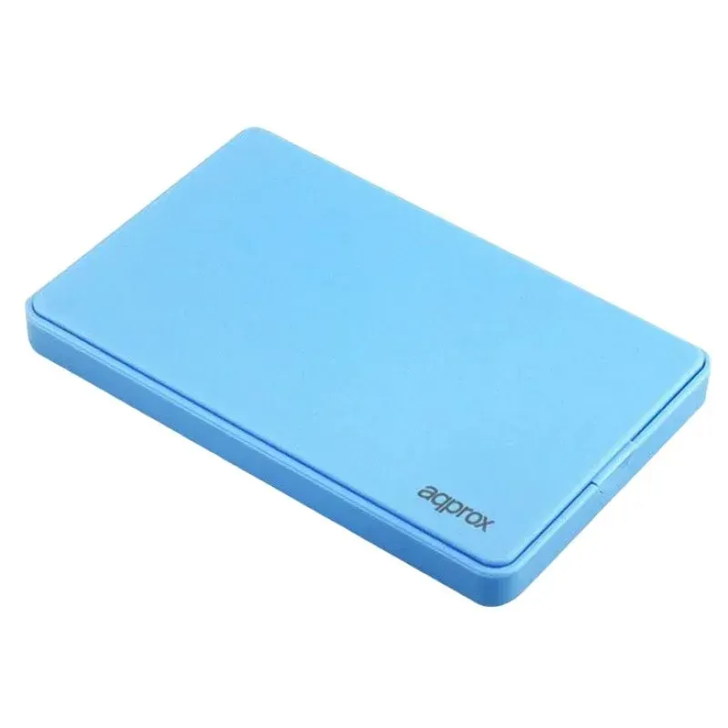 Approx APPHDD300LB Caixa Externa para Disco Rígido 2.5" SATA USB 3.0 Screwless Azul Claro
