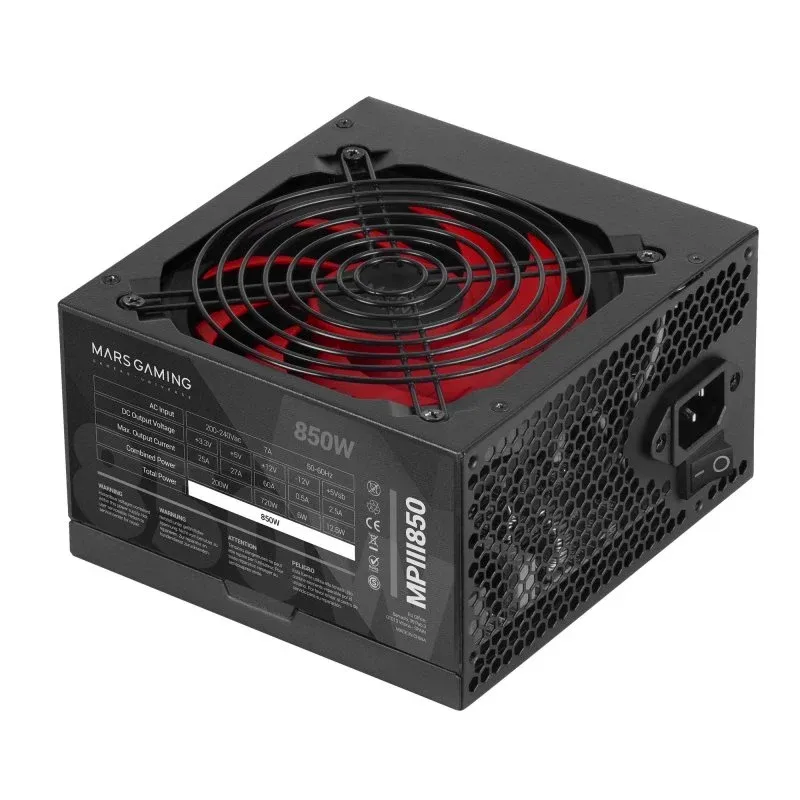 Fonte Alimentação Mars Gaming MPIII850 850W