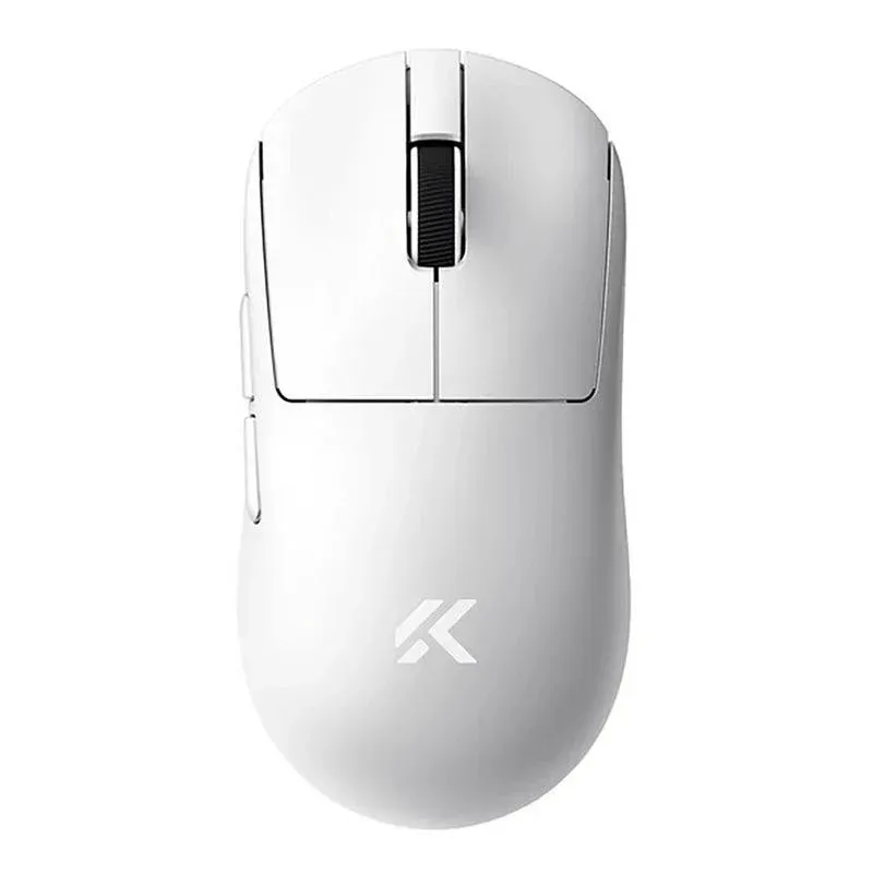 Rato MCHOSE A7 Ultra V2 Sem Fios Bluetooth/RF 42000 DPI Branco 6 Botões