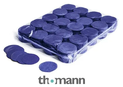 Magic FX Confetti round Ø 55mm D. Blue