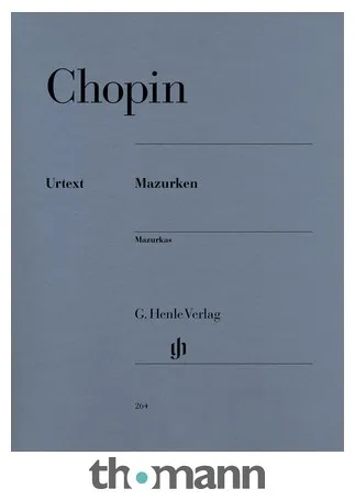 Henle Verlag Chopin Mazurken
