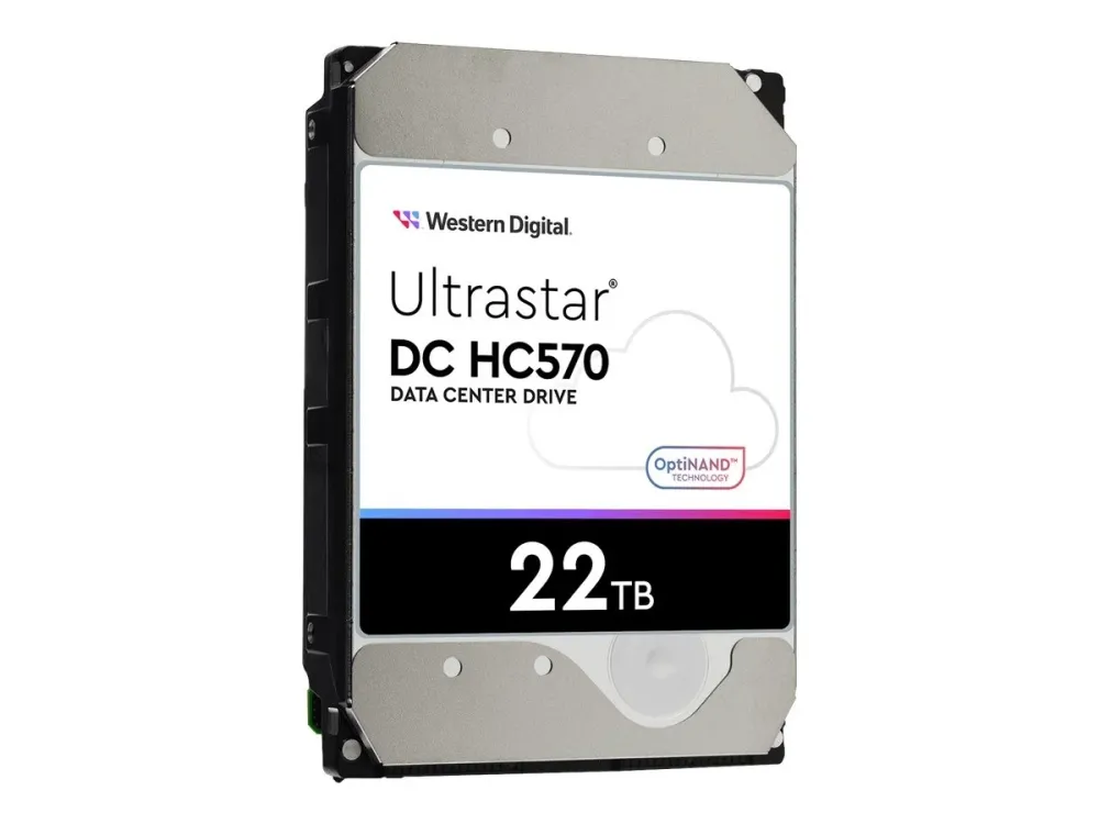 Disco Rígido Disco Duro Western Digital Ultrastar DC HC570 22TB HDD 7200rpm SATA III 512MB