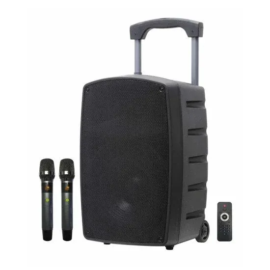 GLEMM 12" BM12160 240W USB/MP3/BT + 2 Microfone UHF