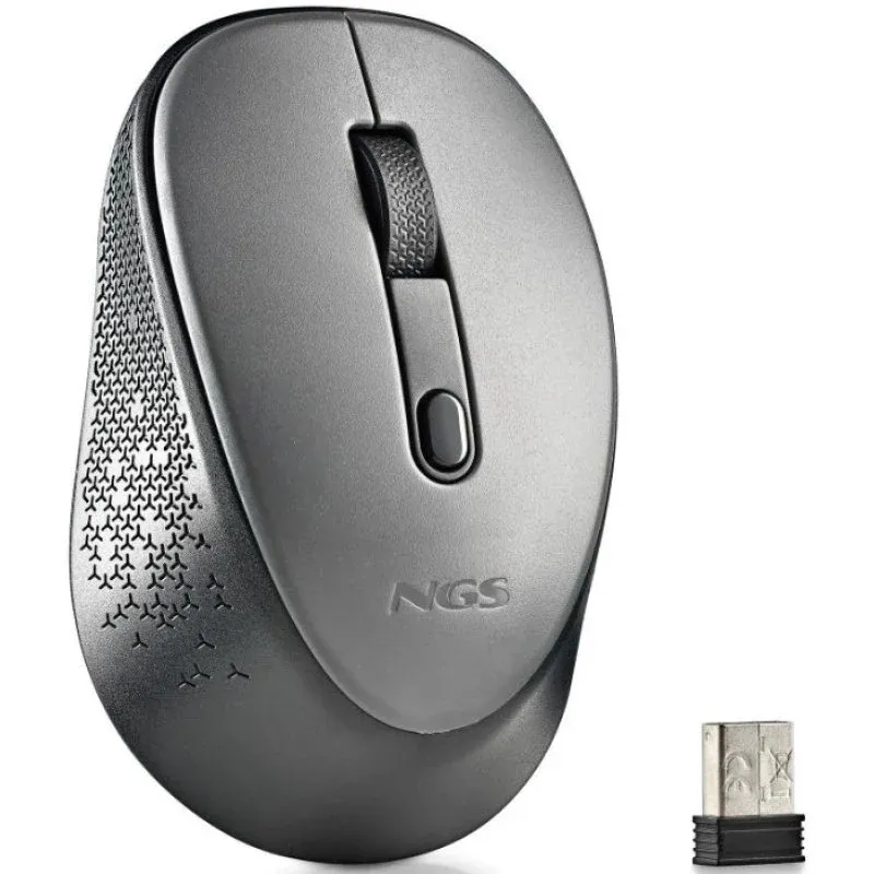 NGS Dew Gray Rato Ótico Sem Fios 1600 DPI Cinzento