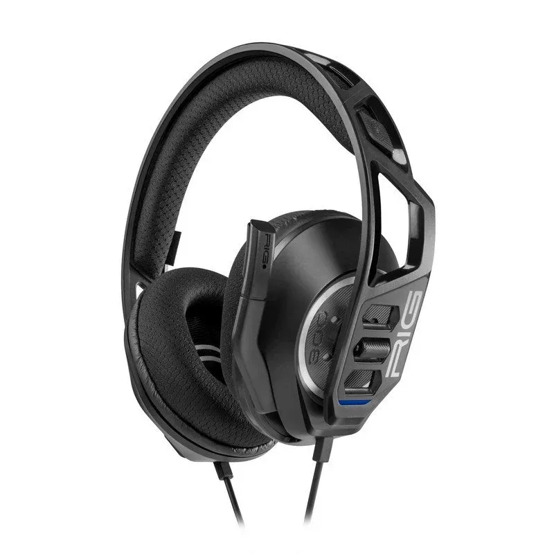 Nacon Rig 300Hs Ps5/Ps4 Auscultadores Para Jogos Pretos
