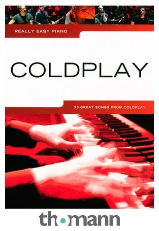 Wise Publications Really Easy Piano Coldplay