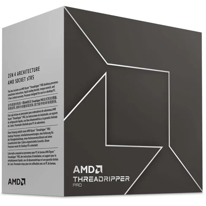 Processador AMD Threadripper PRO 7985WX 64-Core (3.2GHz-5.1GHz) 320MB SP6 WRX90