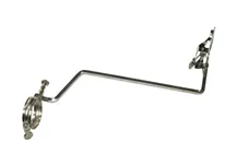 Estante de Marcha Sax Sopranino Samba 9094SM Cromada com argola