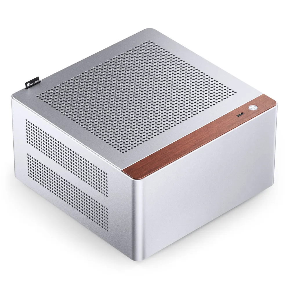 Caixa Mini-ITX Jonsbo NV10 Cinzento