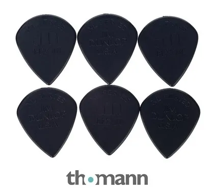 Dunlop Plectrums Jazz III XL Black