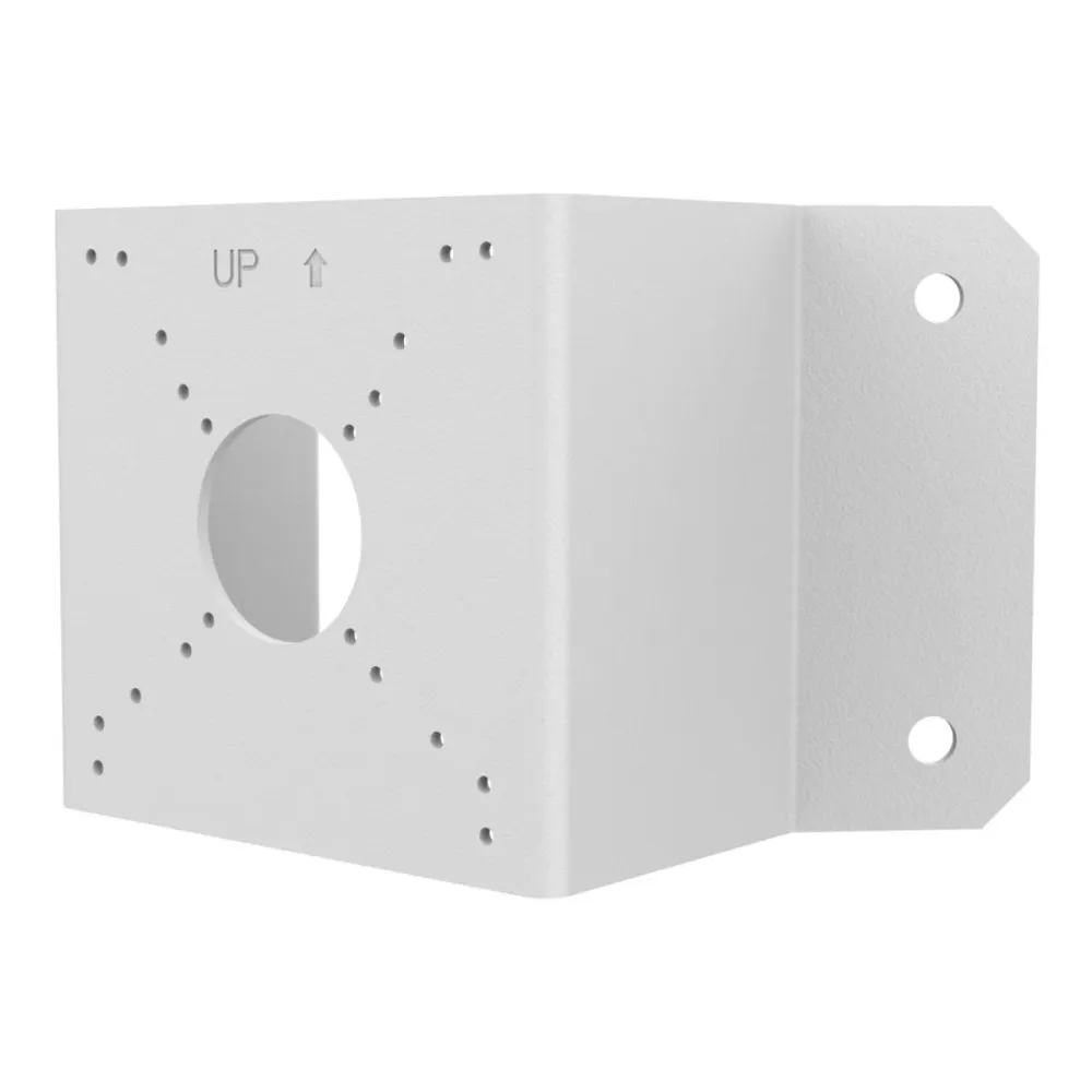 Suporte de canto Uniview para Câmaras Bullet/Dome Branco UV-TR-UC08-C
