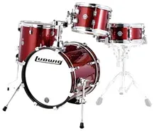 Bateria Ludwig Breakbeats Red Sparkle