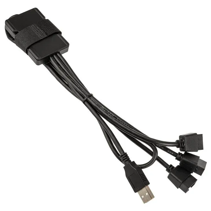 Hub USB Lian Li PW-U2TPAB Preto