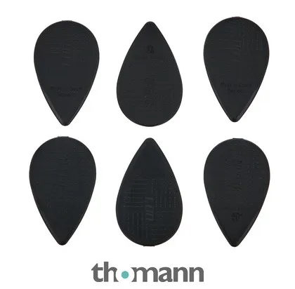 D-Grip Picks Balkan Form Nylon Black 1,00