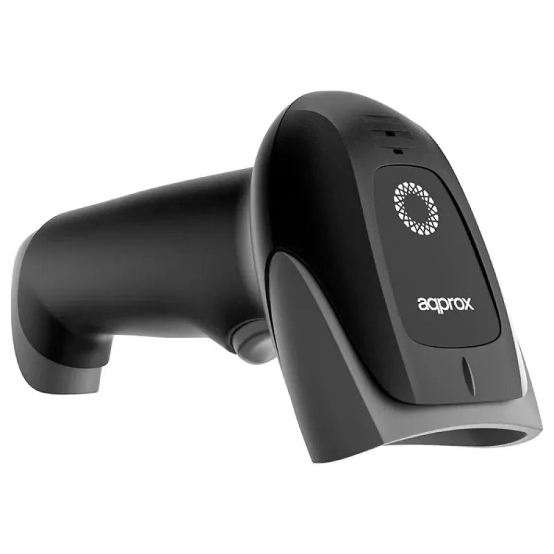 APPROX Barcode Scanner 1D LS25WS Wireless Black