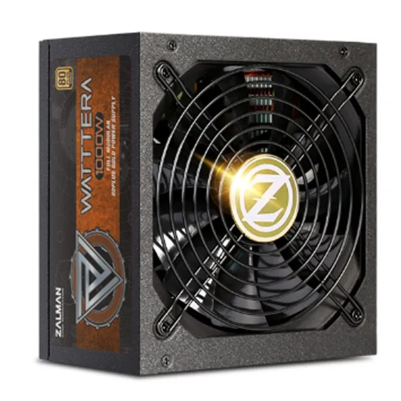 Fonte Alimentação Zalman Watttera ZM1000-EBTI 1000W 80 Plus Gold Modular