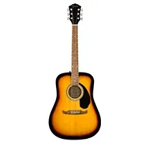 Guitarra Acústica Fender FA-125 Walnut Sunburst