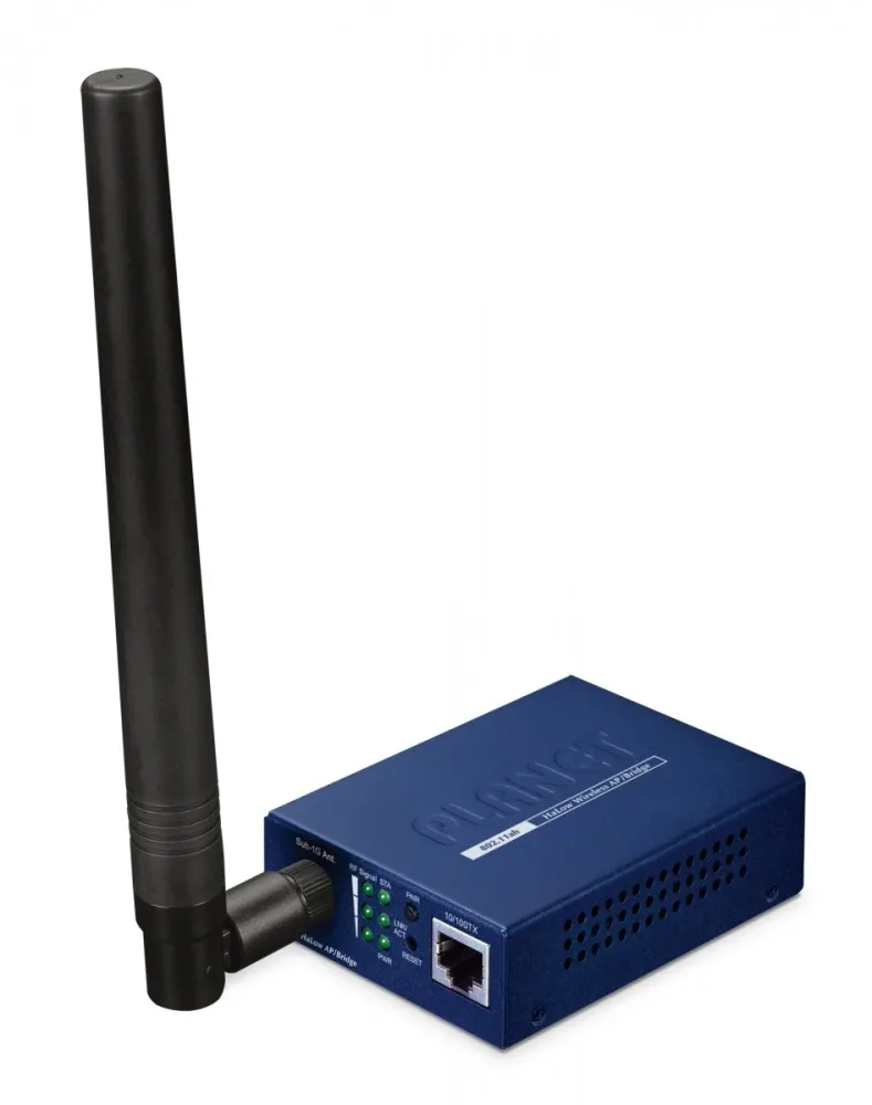 PLANET 802.11ah Halow Wi-Fi Ponte de rede Azul HLB-100-EU868
