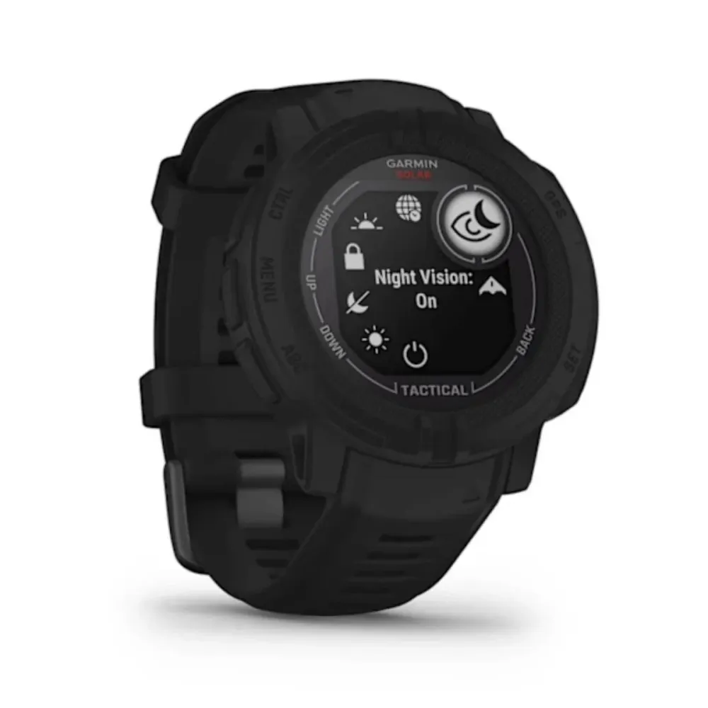 Smartwatch Garmin Instinct 2 Solar 45mm Tactical Edition Preto