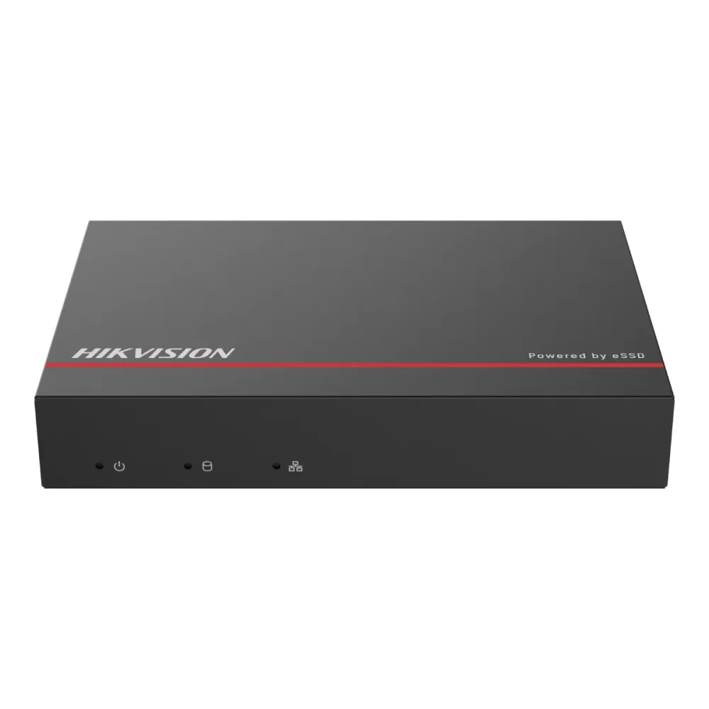 Gravador NVR Hikvision SSD 4 Canais PoE Preto - DS-E04NI-Q1/4P(SSD 1T)