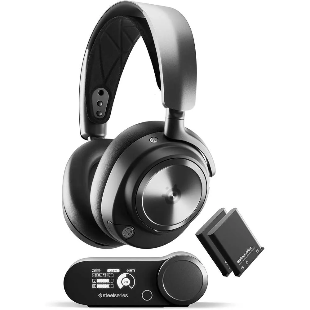 Headset Steelseries Arctis Nova Pro Omni Wireless/Bluetooth ANC Preto