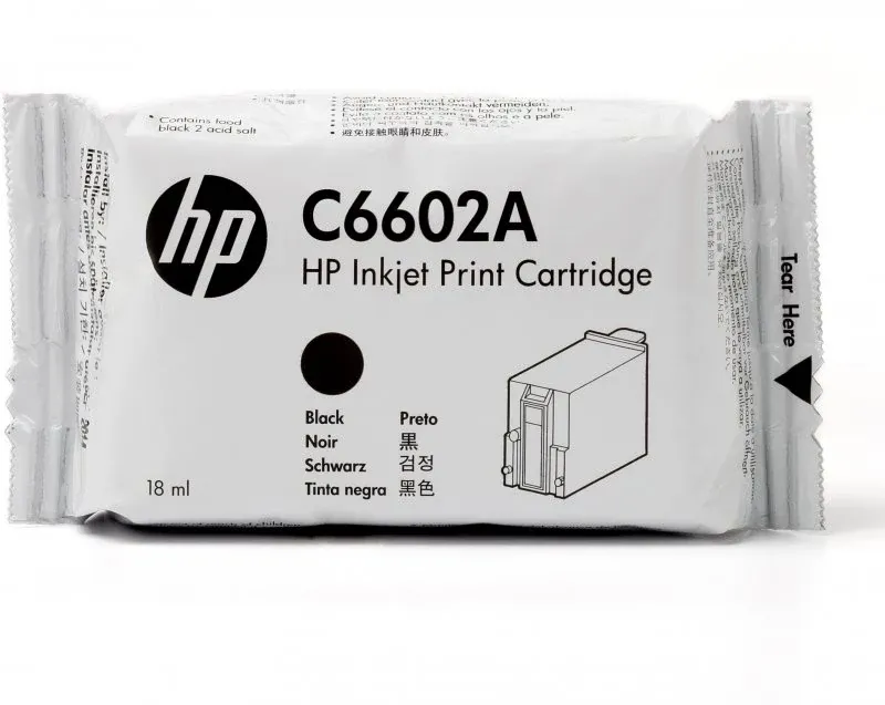 TIJ 1.0 Black inkjet print cartridge