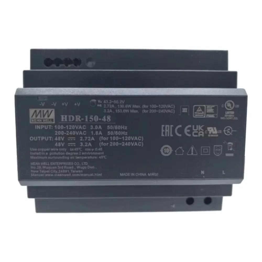 Adaptador de Energia Hikvision 2 Fios 150W 48V - DS-KAW150-4N