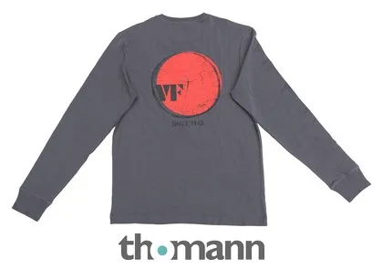 Vic Firth Gray Long Sleeve Tee XL