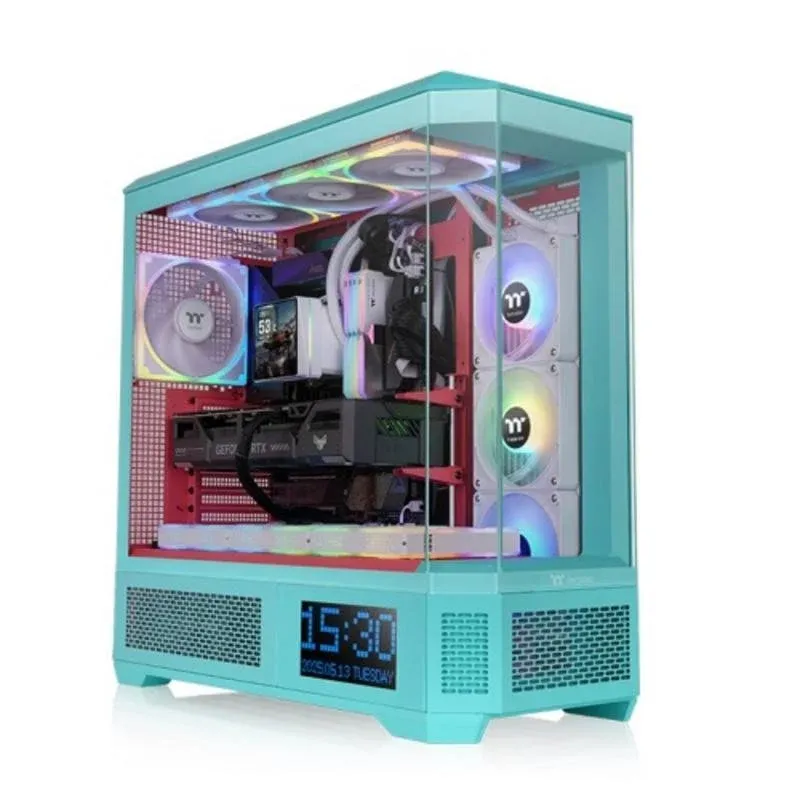 Caixa ATX Thermaltake View 600 TG Mint Strawberry