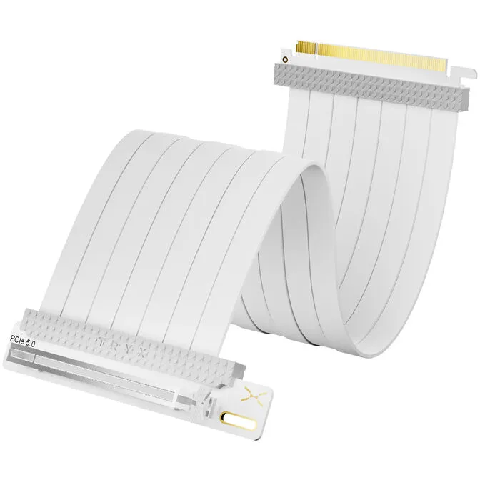 Riser Vertical TRYX String PCIe 5.0 200mm - Branco