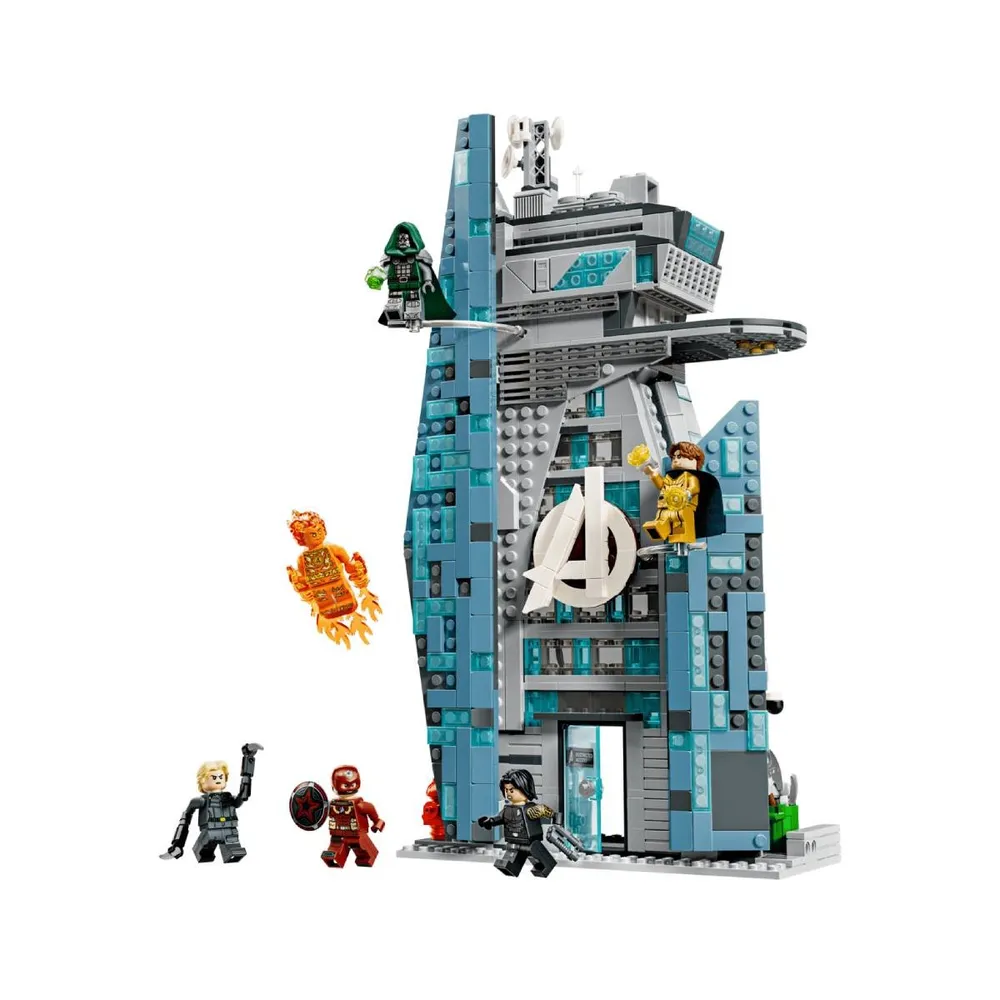 LEGO Marvel Vingadores Doomsday Nova Torre dos Vingadores - 76352