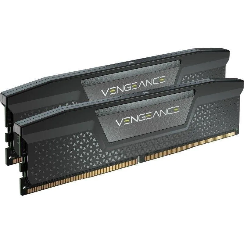 Memória RAM UDIMM Corsair Vengeance 32GB (2x16GB) DDR5-6000MHz (AMD Expo/Intel XMP) CL38 (38-48-48-96) 1.35V Cinzenta