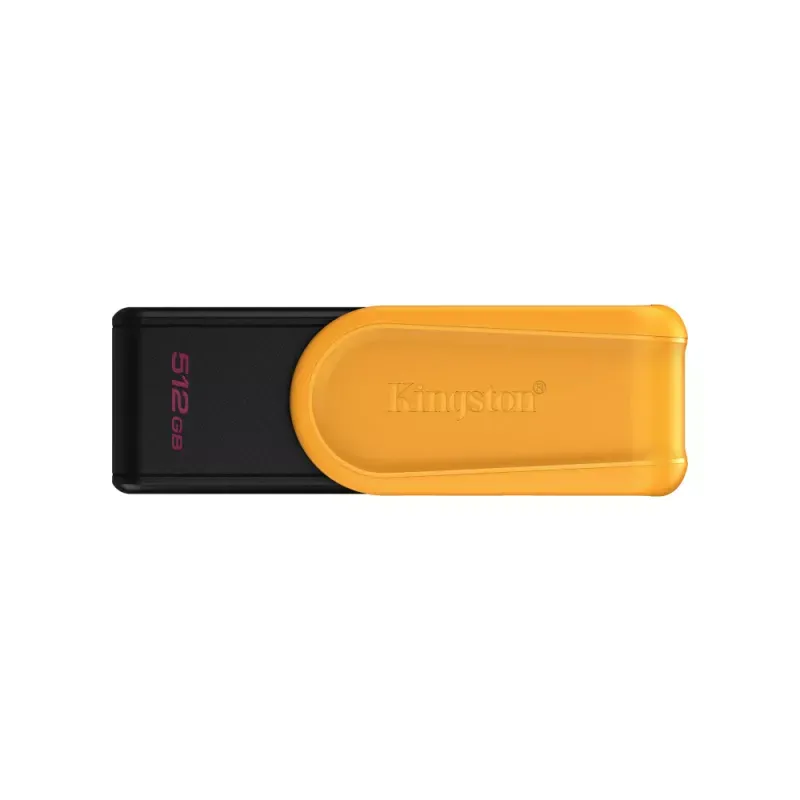 512GB Portable USB 3.2 Gen 1 DataTraveler Exodia S (Black/Yellow)