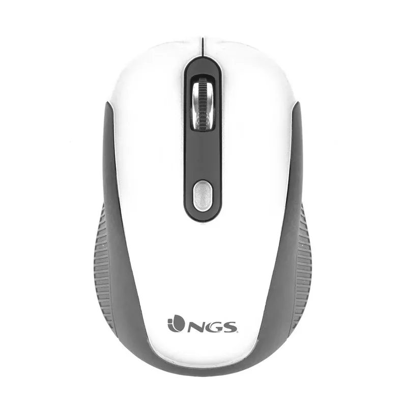 NGS Haze Ratón Inalámbrico 800/1600 DPI Blanco