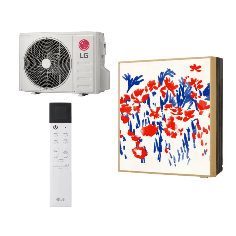 Ar Condicionado LG Artcool Gallery Special 12000 BTU Bege - LG A12GA1.NSE + A12GA1.U18 (Unidade Interior + Exterior)