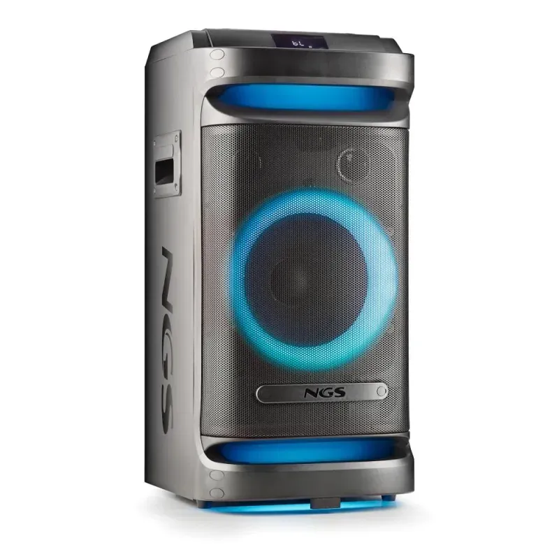 Coluna Bluetooth NGS Wild Space 1 / Wireless / RGB / Portátil